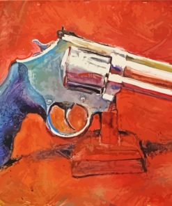 Gun Art paint by numbers