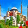 Hagia Sophia Turkey paint by numbers