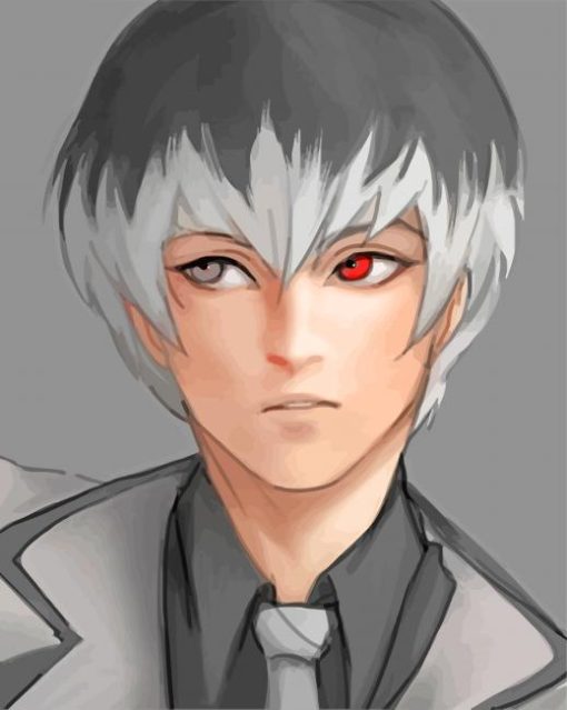 Aesthetic Haise Sasaki paint by numbers