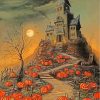 Halloween Pumpkins paint by numbers