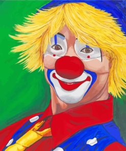 Happy Clown Paint by numbers