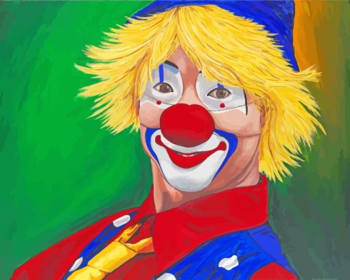 Happy Clown Paint by numbers