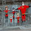 Incredibles Animated Movie paint by numbers