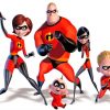 The Incredibles Family paint by numbers