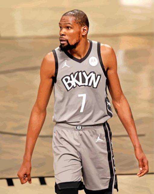 Kevin Durant Kd paint by number