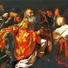 King David Playing The Harp Hendrick Ter Brugghen paint by numbers