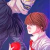 Kira And Ryuk Death Note paint by numbers