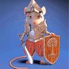 Knight Mouse paint by numbers