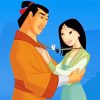 Li Shang And Mulan Love paint by numbers