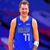 Luca Doncic Basketball paint by numbers