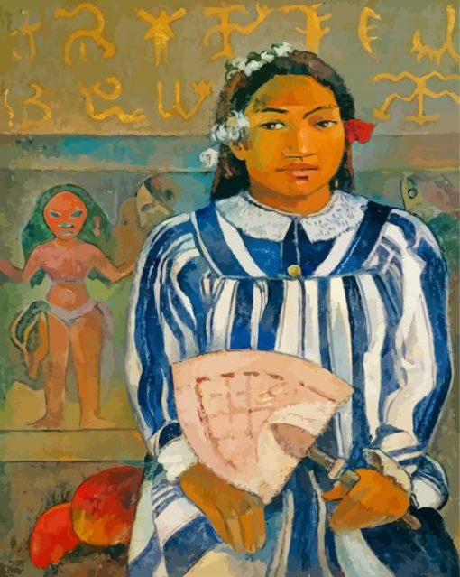 Merahi Meyua No Tehamana By Gauguin paint by numbers