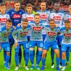 NAPOLI Football Team paint by numbers
