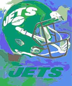 New York Jets Art paint by numbers