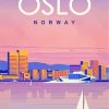 Norway Oslo Poster paint by numbers