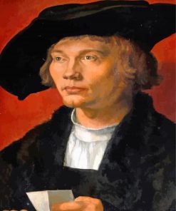 Portrait Of Bernh Art Von Reesen Durer paint by number