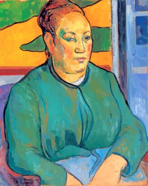 Portrait Of Madame Roulin By Gauguin paint by numbers