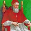 Portrait Of Pope Julius II By Raphael Paint by numbers