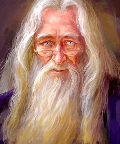 Professor Albus Dumbledore Art paint by number