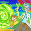 Rick And Morty Adventure paint by numbers