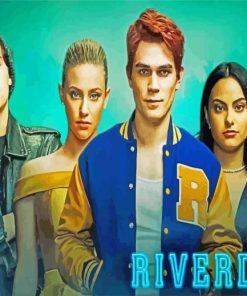 Riverdale Serie Characters paint by numbers