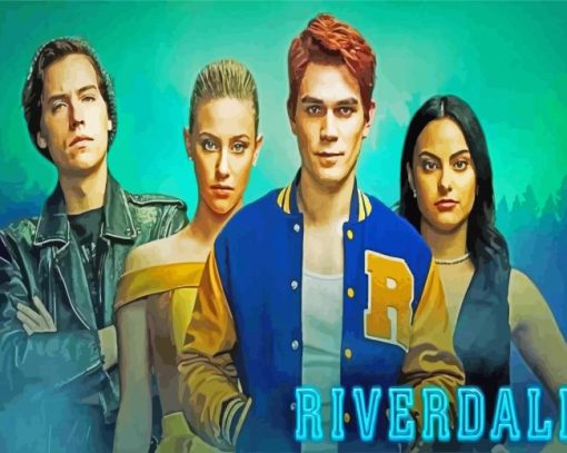 Riverdale Serie Characters paint by numbers