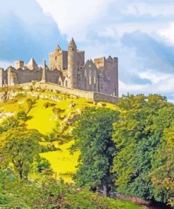 Rock Of Cashel Ireland paint by numbers