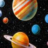 Solar System Planets Paint by numbers