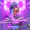 Sombra Overwatch Game paint by numbers