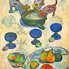 Still Life With Three Puppies By Gauguin paint by numbers