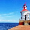Superior Entry Lighthouse Duluth paint by numbers