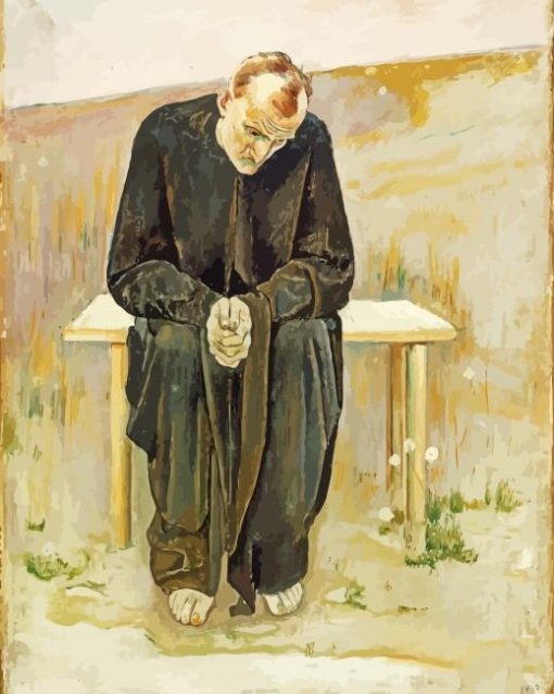 The Disillusioned One By Hodler paint by numbers