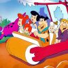 The Flintstones Characters paint by numbers