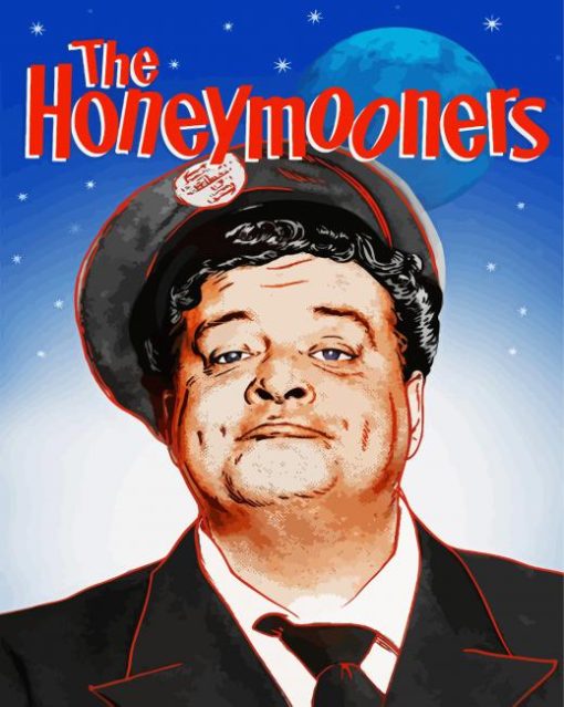 The Honeymooners Poster paint by numbers