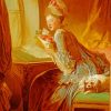 The Lover Letter Fragonard paint by numbers