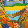 The Painter Of Sunflowers By Gauguin paint by numbers