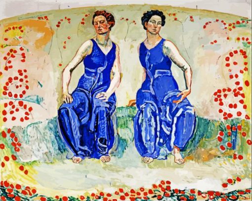 The Sacred Hour By Hodler paint by numbers