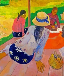 The Siesta By Gauguin paint by numbers