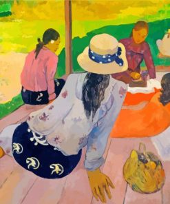 The Siesta By Gauguin paint by numbers