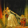 The Stolen Kiss Fragonard paint by numbers