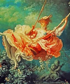 The Swing By Fragonard paint by numbers