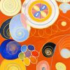 The Ten Largest By Hilma Af Klint paint by number
