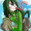 Tsuyu Asui Froppy paint by numbers