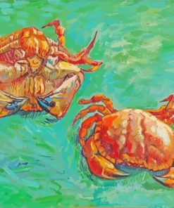 Two Crabs Art paint by numbers