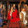 Virgin And Child With Canon By Jan Van Eyck paint by numbers
