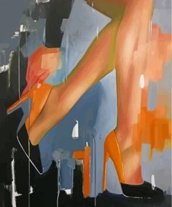 Woman Legs Art paint by numbers