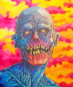 Zombie Art paint by numbers