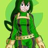 Aesthetic Froppy Mha paint by number