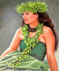 Aesthetic Hawaiian Women paint by numbers