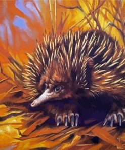 Aesthetic Echidna paint by numbers