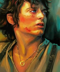 Aesthetic Frodo paint by numbers